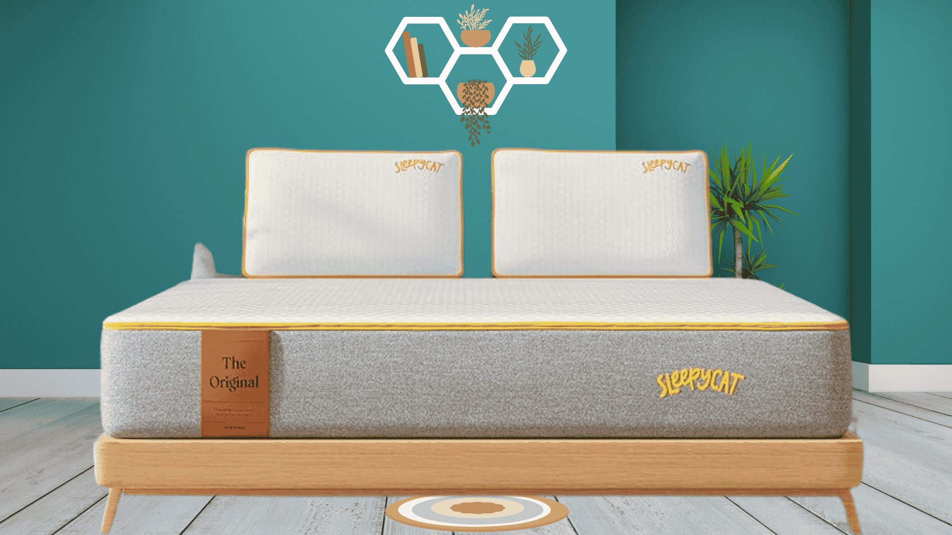 SleepyCat Memory Foam Mattress and Orthopedic Pillow – the best mattress for sleep, offering ultimate comfort and support for a restful night.