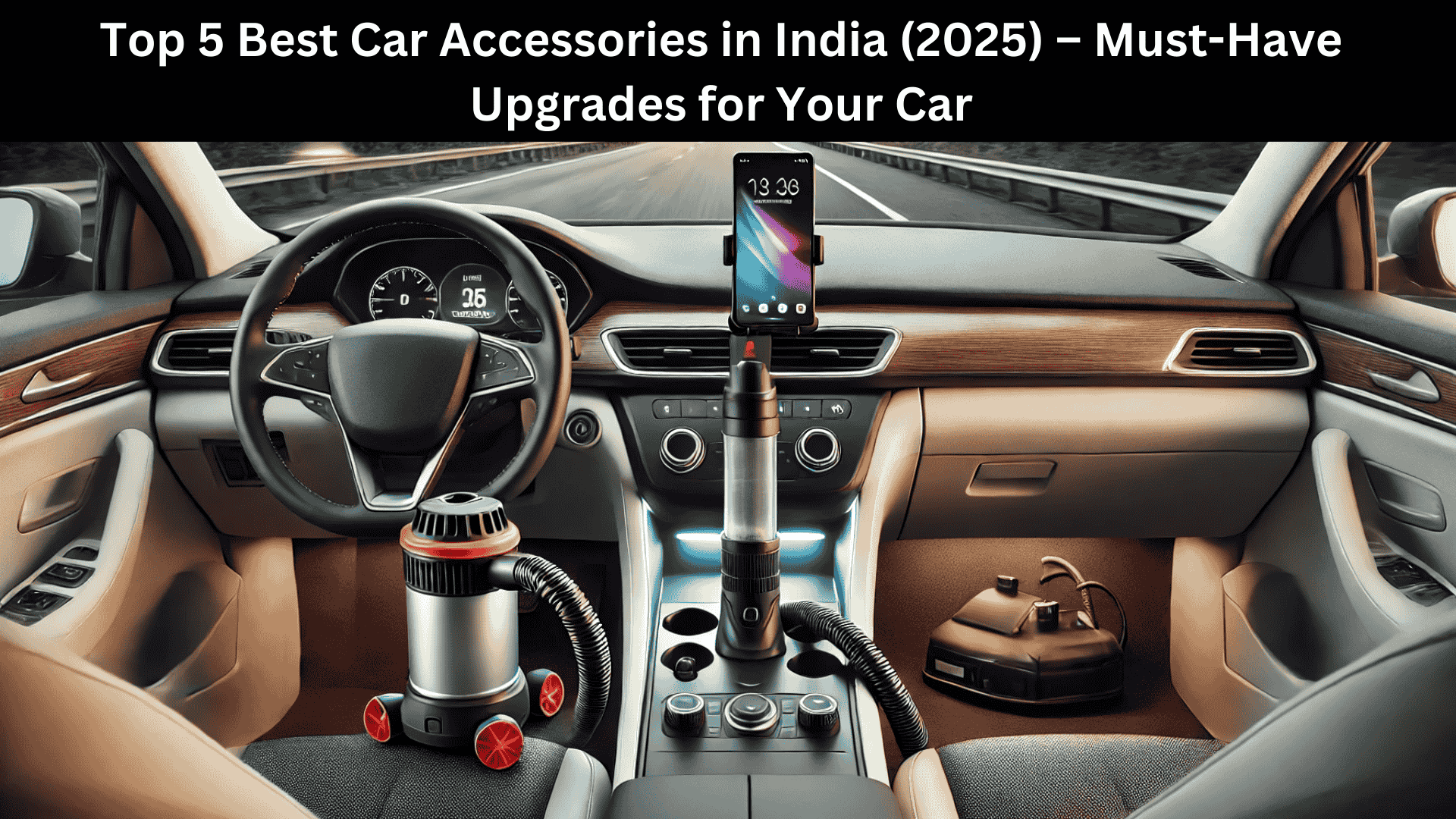 Best car accessories in India for protection, convenience, and maintenance.