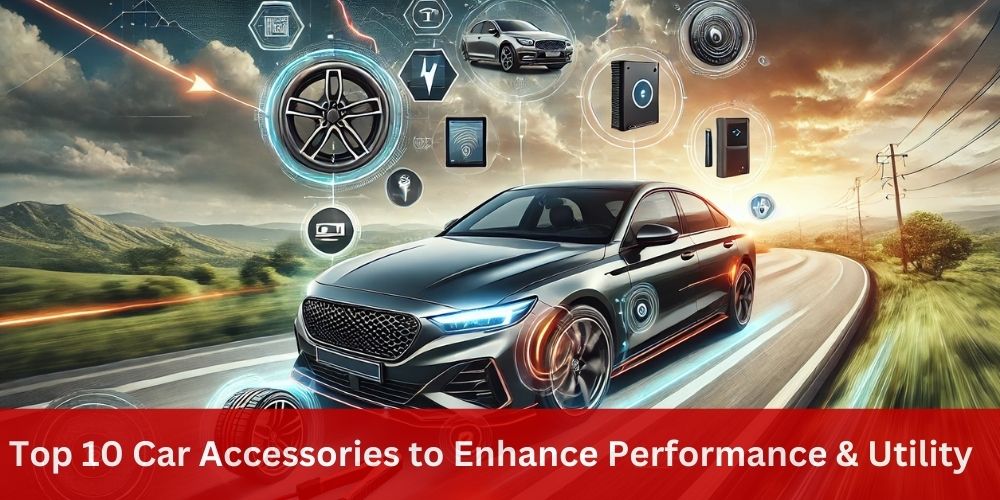 A collection of the best car accessories 2025 to enhance performance, safety, and comfort for a better driving experience.